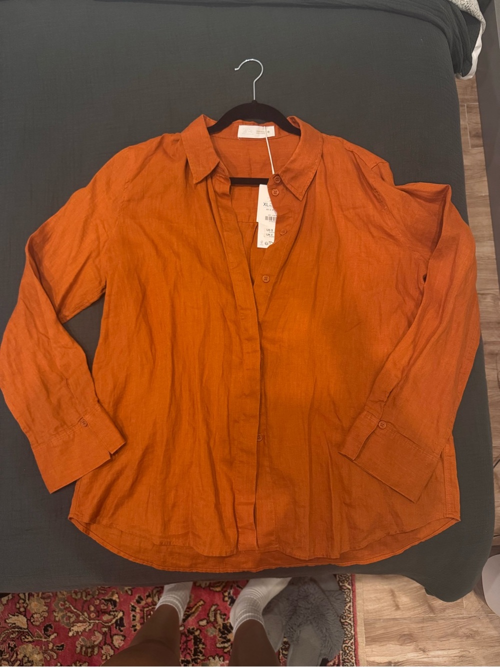 Linen button up